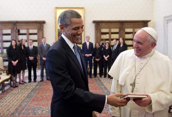Papa Francosco Barak Obama libro