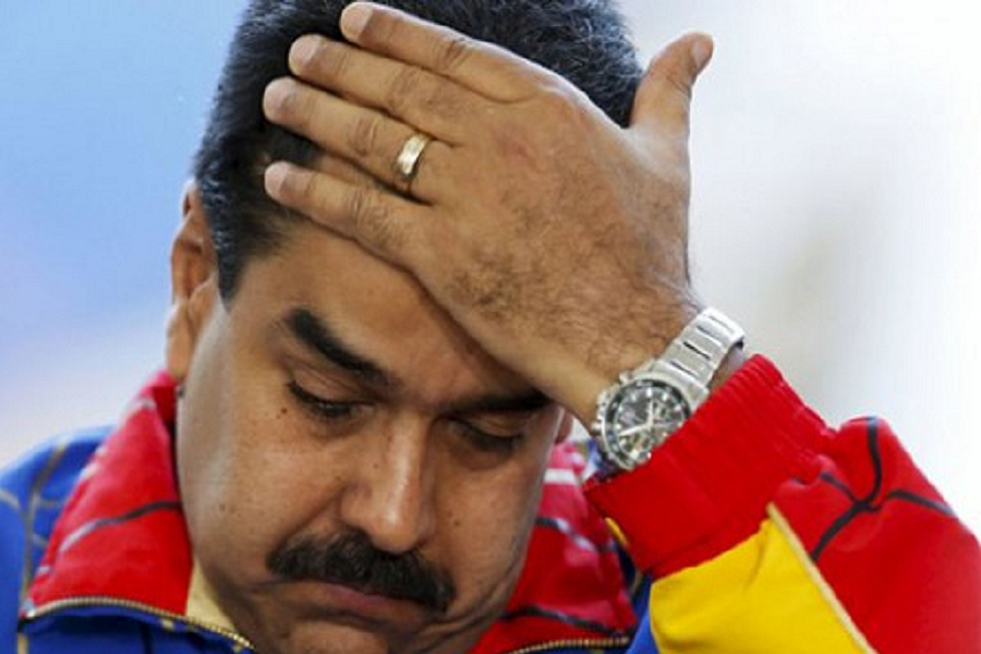 Nicolas Maduro caida estrepirosa popularidad